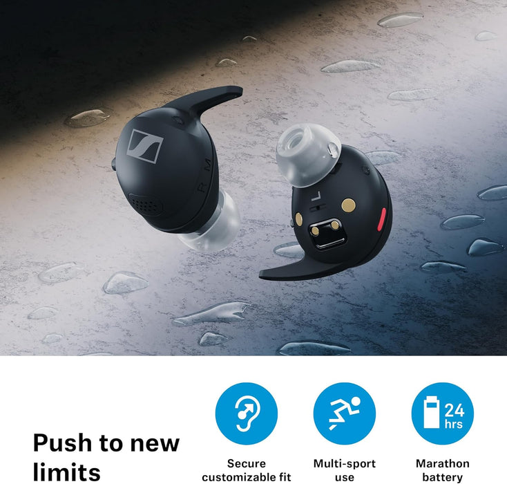 Sennheiser Momentum Sport In-Ear True Wireless Headphones - Olive - Image 12