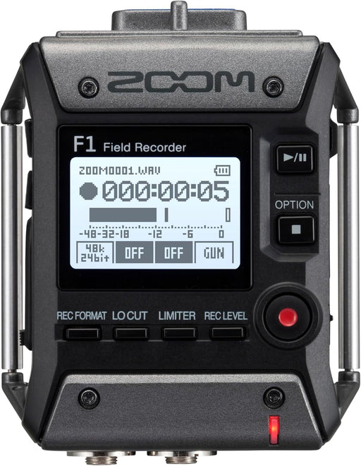 Zoom F1-SP Portable Field Recorder - 2-Input with Shotgun Microphone - Image 1