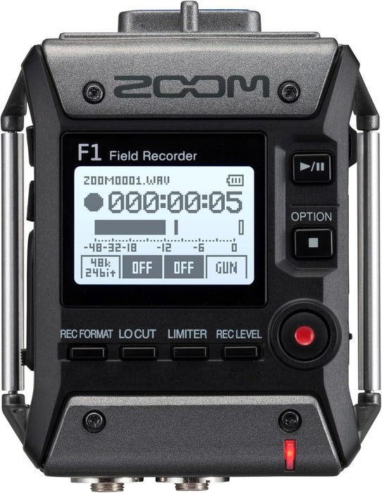 Zoom F1-SP Portable Field Recorder - 2-Input with Shotgun Microphone - Image 1