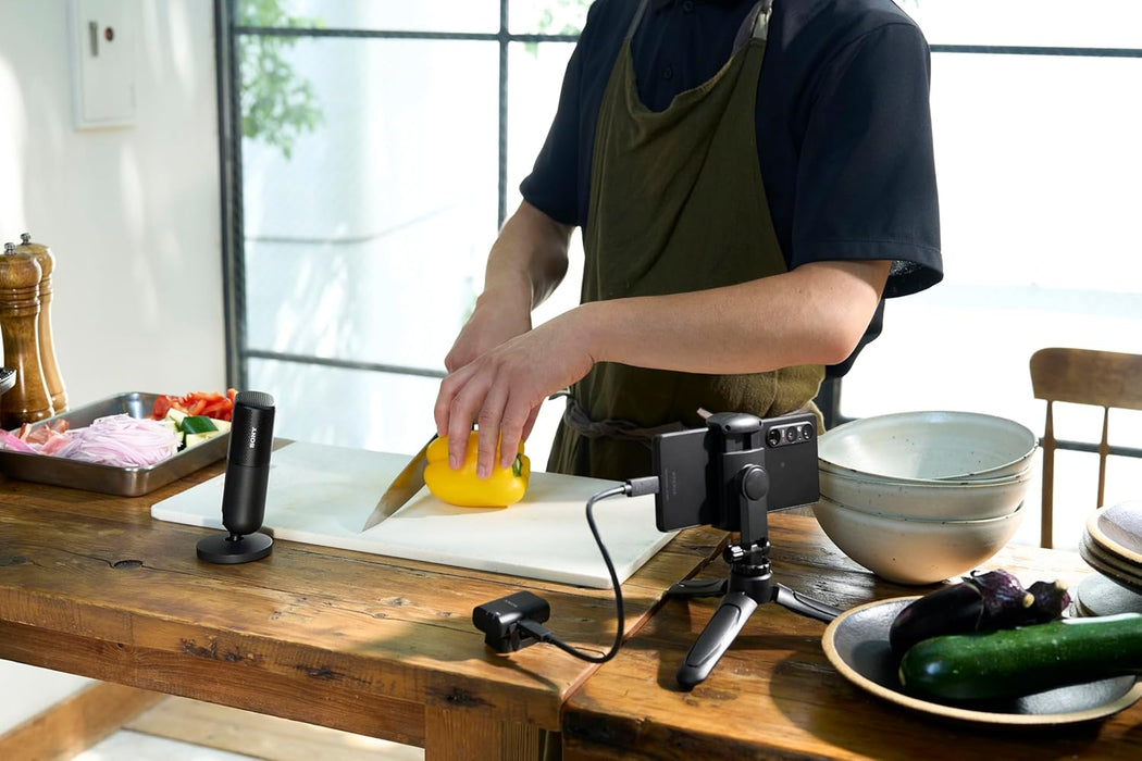 Sony ECM-S1 Wireless Streaming Microphone - High-Quality Audio Capture - Image 10