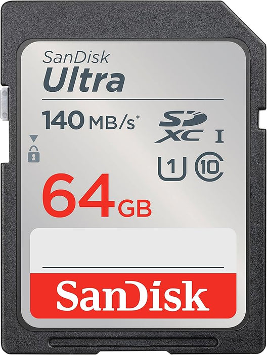 SanDisk Ultra SDXC UHS-1 Class 10 Memory Card - 64GB High-Speed Storage - Image 1