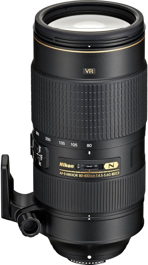 Nikon AF-S 80-400mm f/4.5-5.6G ED VR Lens - Versatile Telephoto Zoom Lens - Image 1