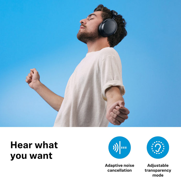 Sennheiser Momentum 4 Wireless Over-Ear Headphones (M4AEBT) (White) - 4