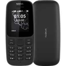 Nokia 105 Ta-1203 Ss Black  - 2