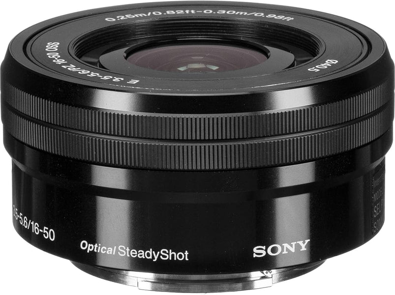 Sony E PZ 16-50mm F3.5-5.6 OSS (SELP1650, Black, No Packing