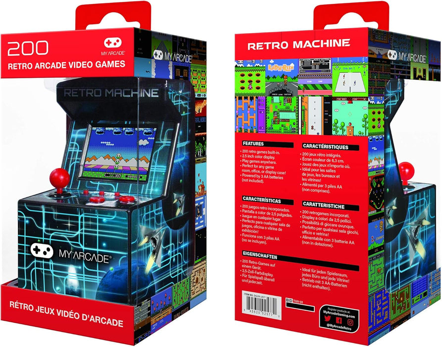 My Arcade Machine 8 Bit 200 Games Dgun-2577 - 8