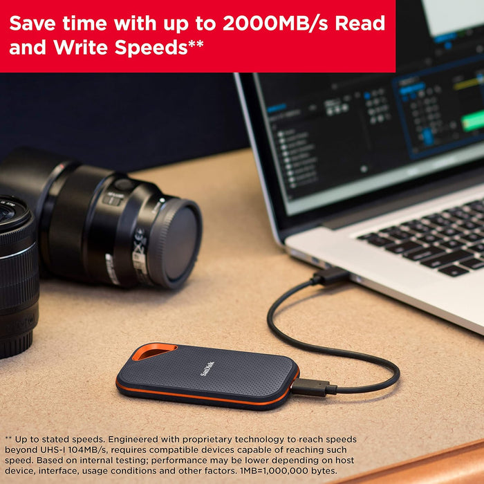 SanDisk Extreme Pro Portable SSD V2 - 4TB High-Speed Storage Solution - Image 5