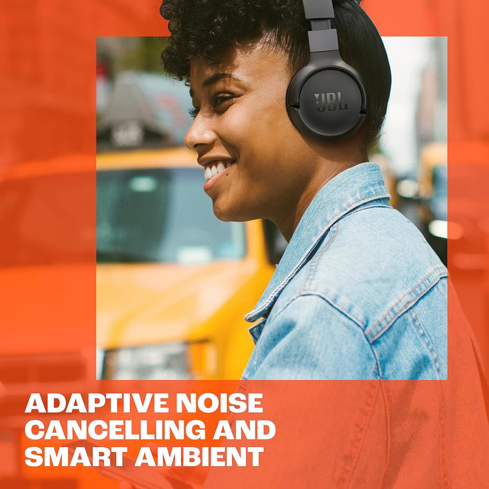 JBL Tune 670NC Wireless On-Ear Headphones - Active Noise Cancelling, Black - Image 6