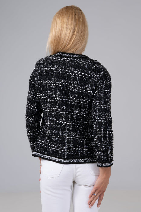 REGAL TWEED BLACK & WHITE JACKET