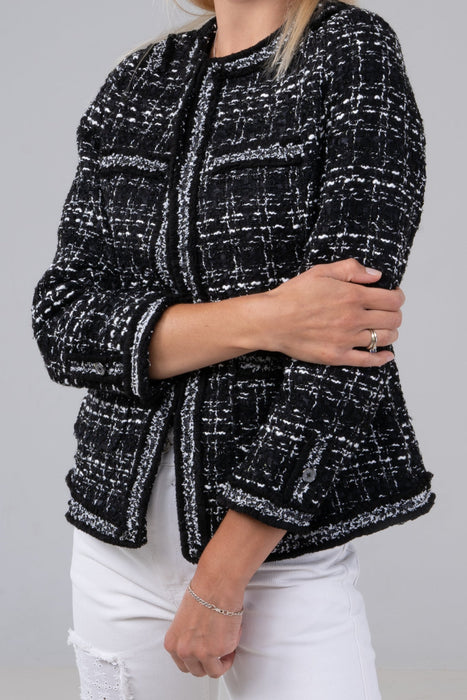 REGAL TWEED BLACK & WHITE JACKET