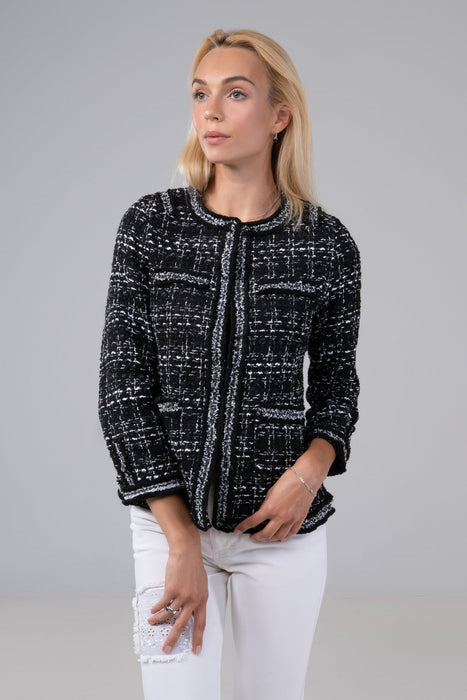 REGAL TWEED BLACK & WHITE JACKET