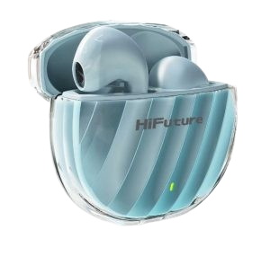 Hifuture Flybuds 3 Wireless 5.3 Bluetooth in Earbuds Blue - 1