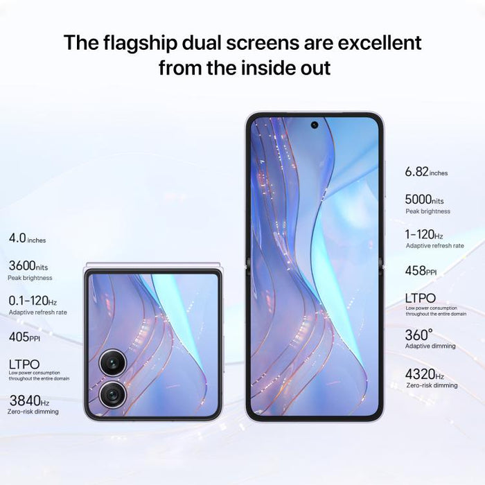 Honor Magic V Flip2, 16GB+1TB, 6.82 inch + 4.0 inch MagicOS 9.0.1  Android 15 Snapdragon 8 Gen 3 Octa Core, Network: 5G, NFC, OTG, 16GB+1TB