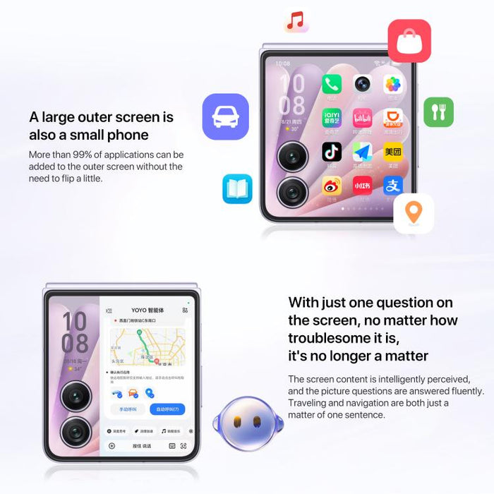 Honor Magic V Flip2, 16GB+1TB, 6.82 inch + 4.0 inch MagicOS 9.0.1  Android 15 Snapdragon 8 Gen 3 Octa Core, Network: 5G, NFC, OTG, 16GB+1TB
