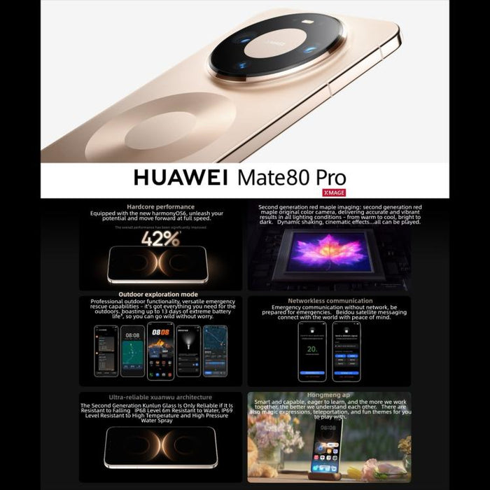 HUAWEI Mate 80 Pro - 16GB RAM, 1TB Storage, 6.75" Display, Kirin 9030 - Image 8