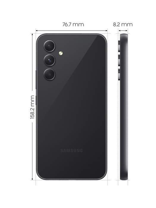 Samsung A54 Sm-A546b 8+128gb Ds 5g Awesome Graphite  - 5