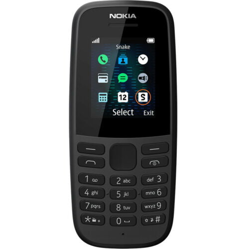 Nokia 105 2019 4mb Ds Black Oem - 1