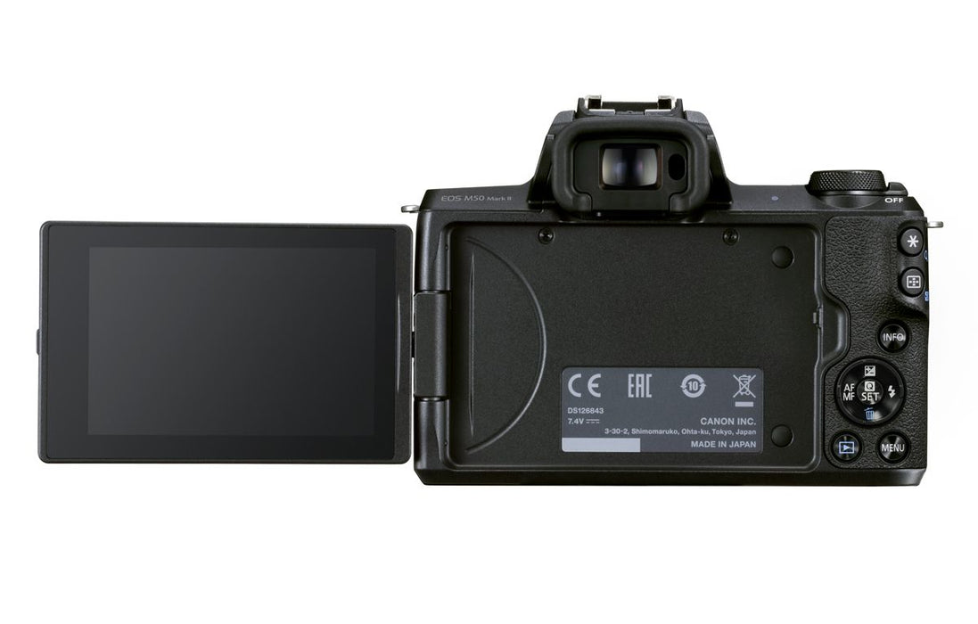 Canon EOS M50 Mark II Kit (EF-M 18-150mm STM) Black - 3