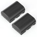 JYJZPB LP-E6P Rechargeable Lithium-Ion Camera Battery Pack 2300mAh for Canon EOS R5 Mark II R6 5D 6D 7D 60D 70D 80D 90D (Black) - New