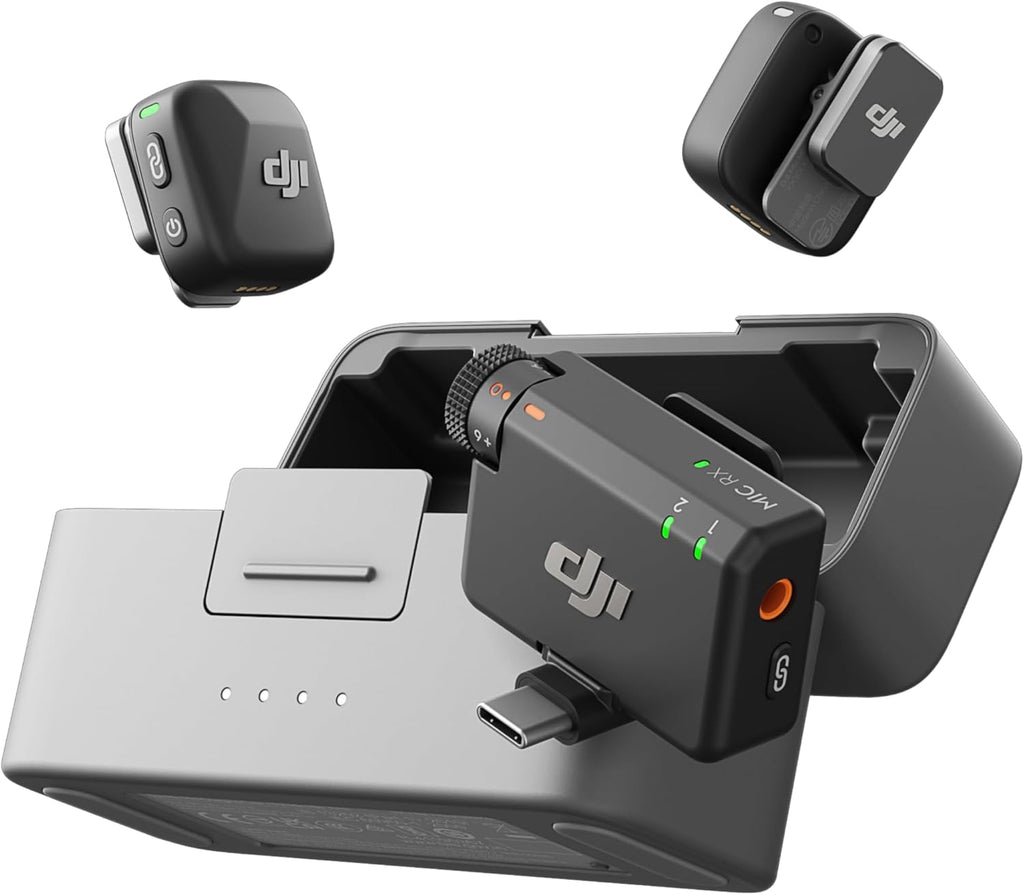 美品 DJI MIC セット DJI Mic Mini Wireless Microphone Kit - Black - New — SaveOnCells