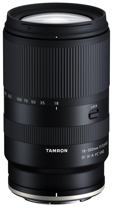 Tamron 18-300mm F/3.5-6.3 Di III-A VC VXD All-in-One Zoom Lens for Nikon Z APS-C Mirrorless Cameras | 16.6x Zoom Range (Black) - New