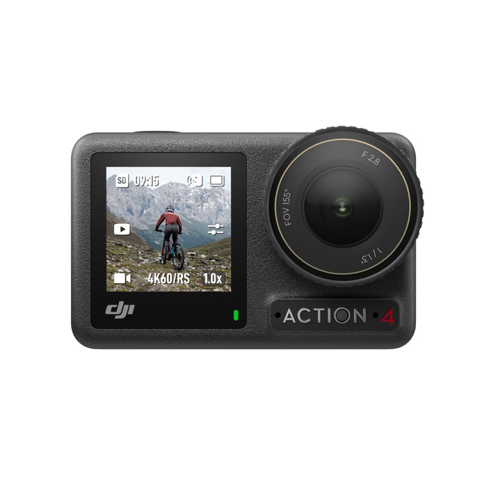 DJI Osmo Action 4 Standard Combo Action Camera 4K 120fps 1/1.3" Sensor 18m Waterproof (Black) - New