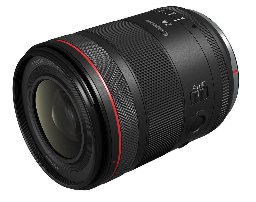Canon RF 24mm F/1.4 L VCM Ultra-Wide Angle Lens with Voice Coil Motor for RF-Mount Cameras (Black) - New