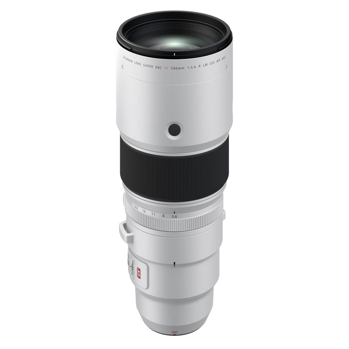 Fujifilm XF500mm F/5.6 R LM OIS WR Lens - Super Telephoto Prime Lens for X-Mount Mirrorless Cameras - New - white