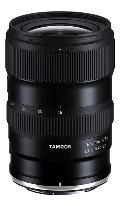 Tamron 16-30mm F/2.8 Di III VXD G2 for Sony E-Mount Full Frame and APS-C Mirrorless Cameras (Black) - New