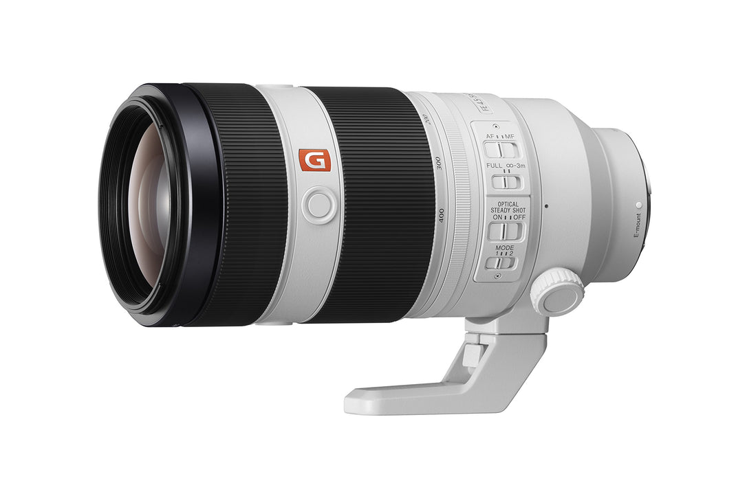 Sony FE 100-400mm F4.5-5.6 GM OSS White Full-Frame Super Telephoto Zoom Lens (SEL100400GM) - New