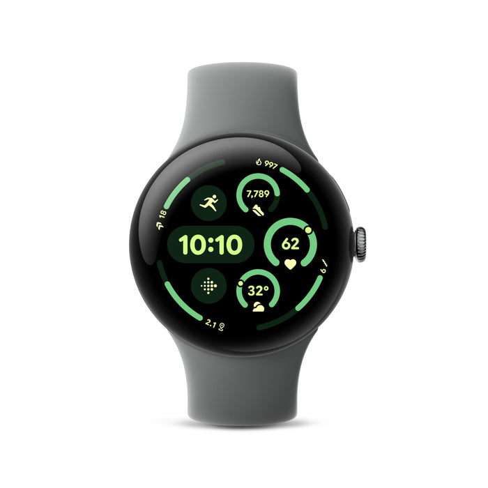 Google Pixel Watch 3 45mm Wi-Fi Smartwatch with Actua Display, Advanced Running Features & Cardio Load Tracking for Android (Matte Hazel) - New