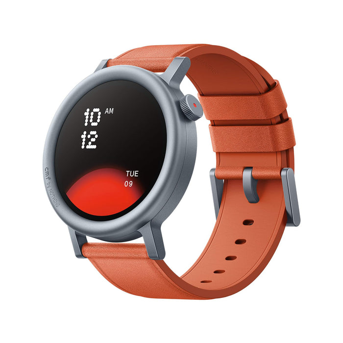 CMF by Nothing Watch Pro 2 (D398) AMOLED Smartwatch with 1.32" Display, 120 Sports Modes, Bluetooth Calls, IP68 Waterproof Fitness Tracker (Orange) - New