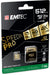 EMTEC ECMSDM512GXC10SP V30 Speed in Pro Micro SDXC Card 512GB UHS-I U3 Class 10 100MB/s for Cameras & Smartphones (Black/Gold) - New