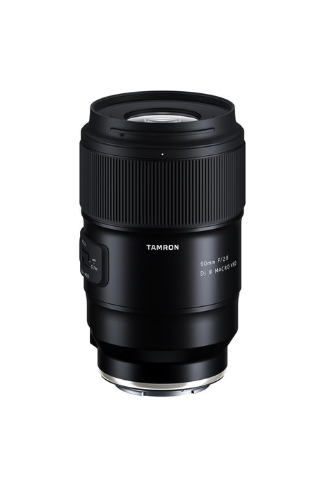 Tamron 90mm F/2.8 Di III VXD 1:1 Macro for Sony E Mount Full Frame/APS-C Mirrorless Cameras (Black) - New
