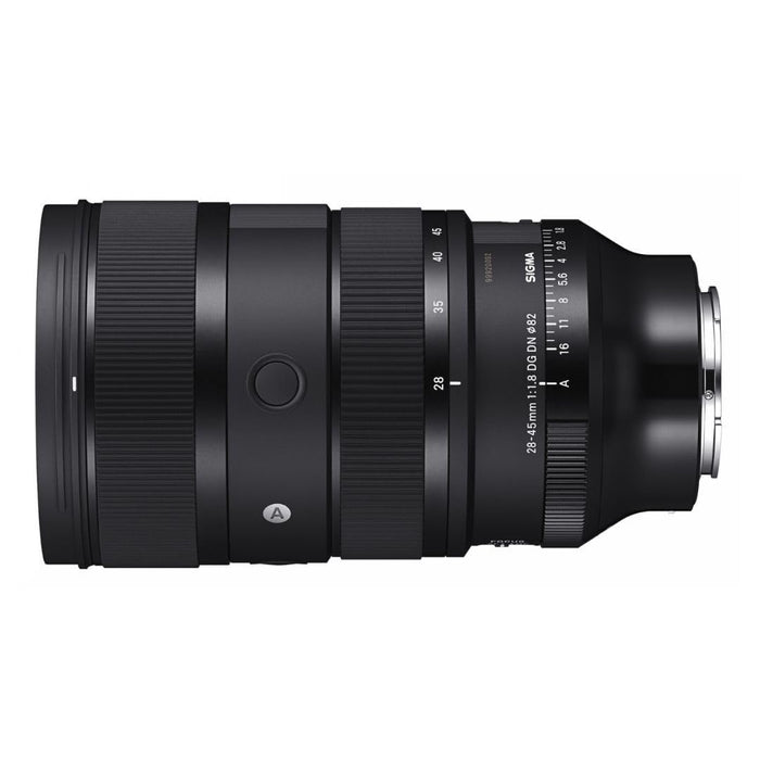 Sigma 28-45mm F/1.8 DG DN Art (Sony E) Standard Zoom Lens for Full-Frame Mirrorless Cameras