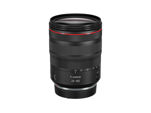 Canon RF 24-105mm f/4L IS USM Zoom Lens for EOS R Series Mirrorless Cameras - L-Series Standard Zoom with Nano USM (Black) - New