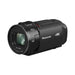 Panasonic VX3 4K Camcorder, Lightweight Video Camera with 24x Zoom, F1.8 Lens, 5-Axis HYBRID O.I.S+ (Black) - New