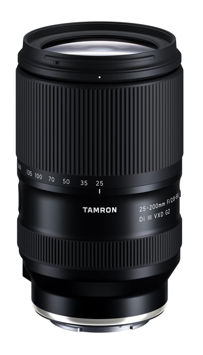 Tamron 25-200mm F/2.8-5.6 Di III VXD G2 for Sony E-Mount Full Frame and APS-C Mirrorless Cameras | All-in-One Zoom Lens - New