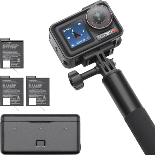 DJI Osmo Action 5 Pro Adventure Combo - Black - New - Image 1