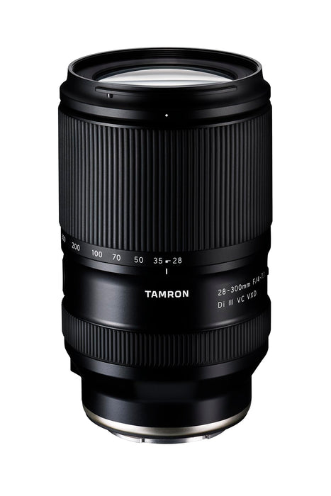 Tamron 28-300mm F/4-7.1 Di III VC VXD for Sony E-Mount Full Frame Mirrorless Cameras 10.7x All-In-One Zoom Lens (Black) - New