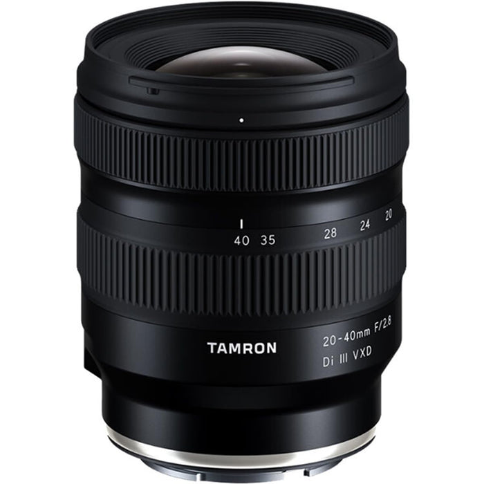 Tamron 20-40mm f/2.8 Di III VXD Lens for Sony E-Mount Full Frame Mirrorless Cameras | 67mm Filter | VXD Autofocus (Black) - New