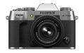 Fujifilm X-T50 Mirrorless Digital Camera XC15-45mmF3.5-5.6 OIS PZ Lens Kit - Silver - Used (Like New) - charcoal silver