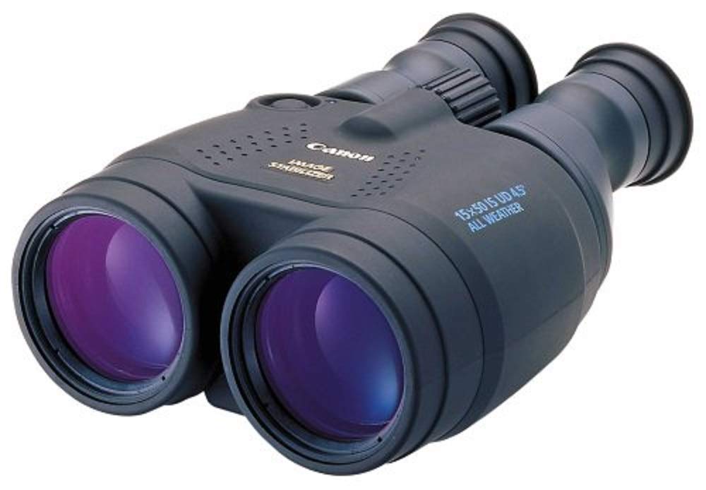 Canon 15x50 IS All-Weather Image Stabilizing Binoculars with 15x Magnification & 50mm Objective Lenses (Black) - New