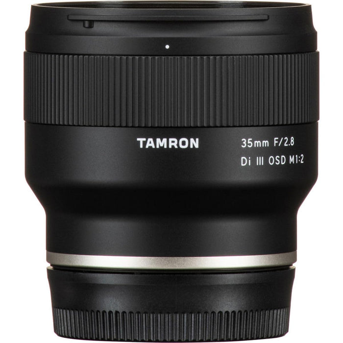 Tamron 35mm f/2.8 Di III OSD M1:2 Lens for Sony Full Frame/APS-C E-Mount - Compact Wide-Angle Prime (Black) - New