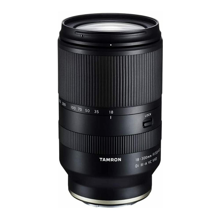 Tamron 18-300mm F/3.5-6.3 Di III-A VC VXD for Fujifilm X-Mount APS-C Mirrorless Camera Lens (B061X, Black) - New