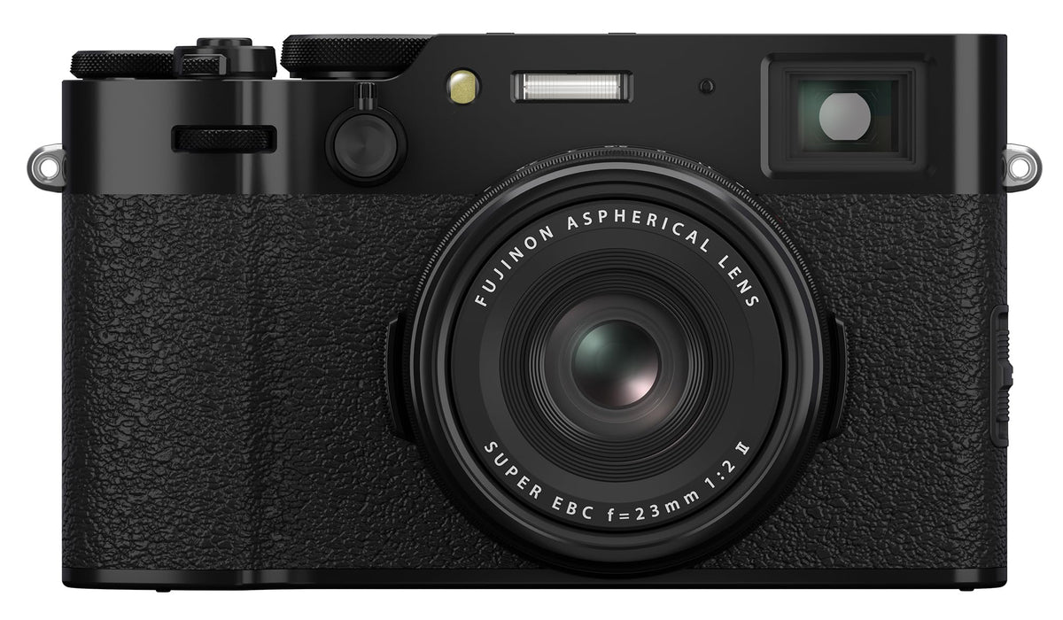 Fujifilm X100VI 40.2MP APS-C Compact Mirrorless Camera with 23mm f/2 Lens, 6.2K Video, 6-Stop IBIS (Black) - New