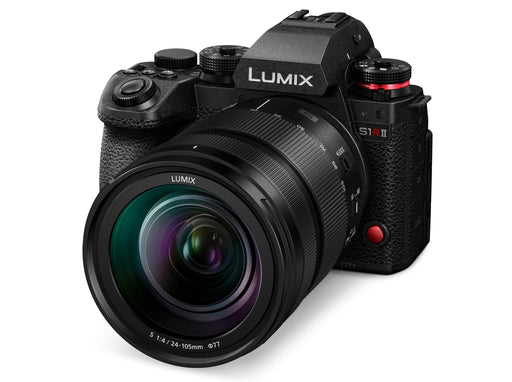 Panasonic Lumix S1R II Mirrorless Camera with 24-105mm Lens, 44.3MP Sensor, 8K Video, Phase Hybrid AF (Black) - New