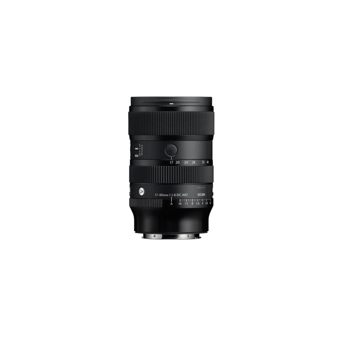Sigma 17-40mm F1.8 DC Art for Sony E-Mount APS-C Cameras - Standard Zoom Lens (Black) - New
