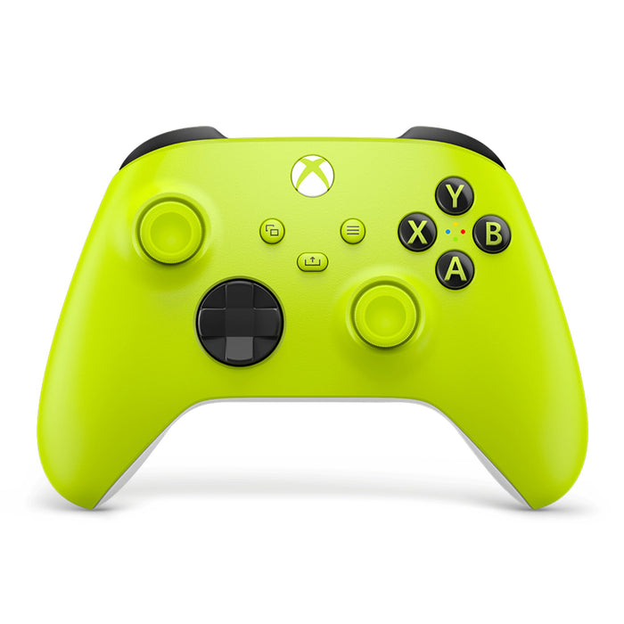 Microsoft Xbox QAU-00021 Wireless Controller with 40-Hour Battery, Bluetooth & USB-C for Series X|S, PC, Mobile (Electric Volt) - New