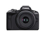 Canon EOS R50 Mirrorless Camera Dual Lens Kit 24.2MP APS-C Sensor 4K Video RF-Mount 18-45mm 55-210mm (White) - New